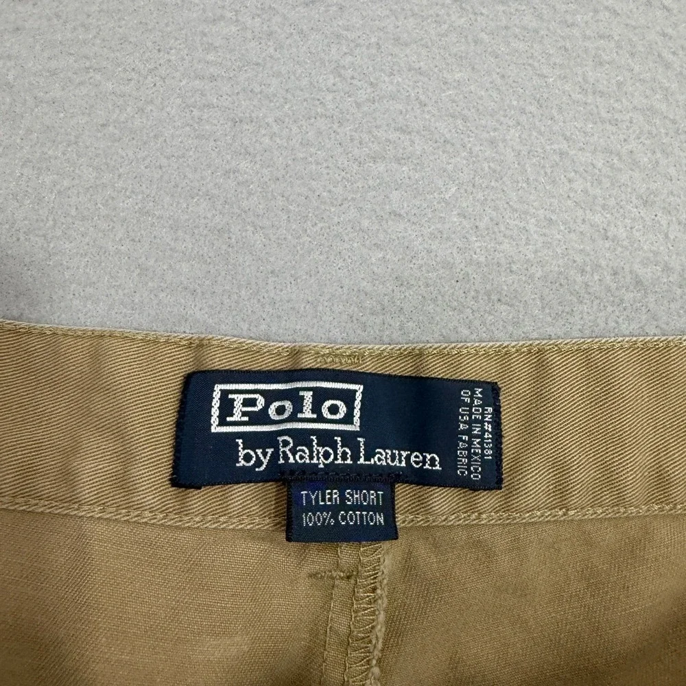 Vintage Polo Ralph Lauren Tyler Shorts Men 38 Tan 9
